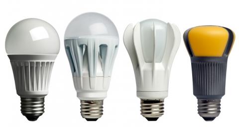 Heat sinks are integrated into LED bulb assemblies | Building America