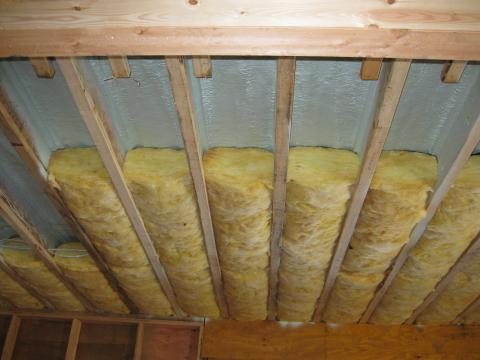 Rim joist, okay to just fill with large gap “great stuff” spray