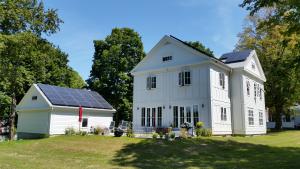 A detached garage offers more space to place solar panels with likely fewer roof penetrations and more options for roof pitch and orientation. 