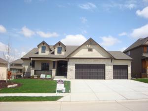 Charles Thomas Homes built this custom home in the cold climate in Omaha, NE, and certified it to DOE Zero Energy Ready Home specifications in 2015. 
