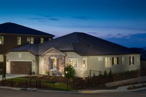 KB Home built this production home in the hot-dry climate in El Dorado Hills, CA, and certified it to DOE Zero Energy Ready Home specifications in 2015. 