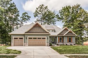Charis Homes built this custom spec home in the cold climate in North Canton, OH, and certified it to DOE Zero Energy Ready Home specifications in 2017. 