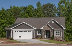 Addison Homes built this custom spec home in the mixed-humid climate in Greenville, SC, and certified it to DOE Zero Energy Ready Home specifications in 2018. 