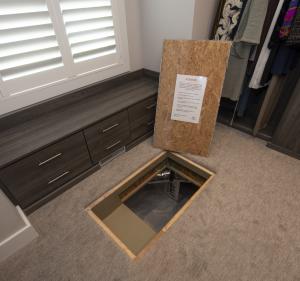 Wrong - Crawlspace hatches should have weatherstripping and insulation when excluding the crawlspace from the building thermal envelope. 