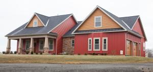 High Performance Homes built this custom for buyer home in the mixed-humid climate in Westminster, MD, and certified it to DOE Zero Energy Ready Home specifications in 2018. 