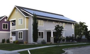 Revive Properties and Philgreen Construction built this production home in the cold climate in Fort Collins, CO, and certified it to DOE Zero Energy Ready Home specifications in 2018. 