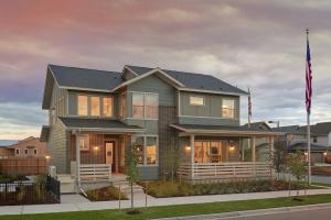 Thrive Home Builders built this production home in the cold climate in Denver, CO, and certified it to DOE Zero Energy Ready Home specifications in 2018. 