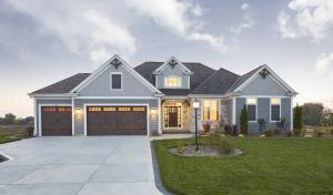 Tim O'Brien Homes built this custom home in the cold climate in New Berlin, WI, and certified it to DOE Zero Energy Ready Home specifications in 2018. 