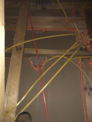 Right – All electrical boxes are carefully sealed as are all top plate-to-drywall seams.