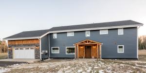 TC Legend Homes built this custom for buyer home in the marine climate in Bellingham, WA, and certified it to DOE Zero Energy Ready Home specifications in 2019. 