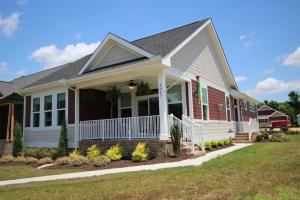 Healthy Communities built this production home in the mixed-humid climate in Williamsburg, VA, and certified it to DOE Zero Energy Ready Home specifications in 2021.