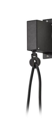 EV cable management systems can keep charging cords off the parking surface and reduce tripping hazards.