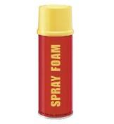 Canned spray foam is an excellent sealant for sealing cracks, seams, and holes around pipes up to a half inch in diameter.