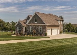 Charis Homes built this custom for buyer home in the cold climate in North Canton, OH, and certified it to DOE Zero Energy Ready Home specifications in 2016. 