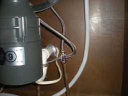Plumbing leaks can occur in pipe connections.