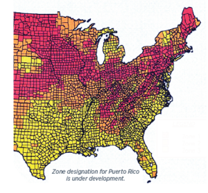 EPA Radon Zone Map