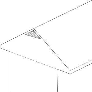 Wrong – Gable end vents can circumvent soffit-to-ridge airflow and allow in wind-driven rain and wildfire embers