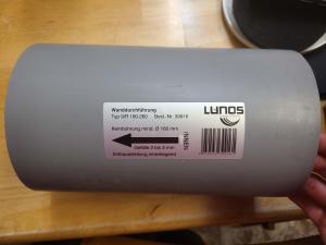 Right - Example of a small through-the-wall HRV duct unit; 1 of 14.