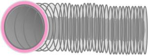 R-6 flexible duct has 2 inches of insulation around the inner liner so a 12-inch duct requires a 16x16-inch chase