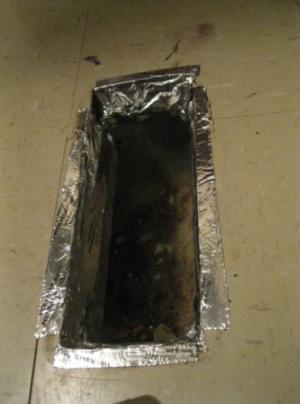 Manually seal around ceiling registers with foil tape
