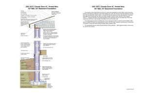 2021 IECC Climate Zone 4C: Vented Attic, ICF Wall, ICF Basement Foundation (with notes)