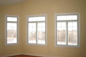 Interior storm windows have very little impact on the appearance of the window, although the window frame may appear slightly wider 
