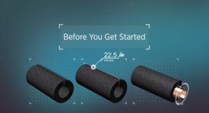 Match the pipe sleeve inner diameters with the outer diameter of the plumbing pipes to be insulated 