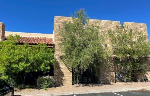 Right – Strategically placed trees provide shade to the south-facing windows of this building.