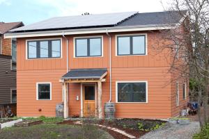TC Legend Home built this affordable home in the marine climate in Seattle, WA, and certified it to DOE Zero Energy Ready Home specifications in 2013. 