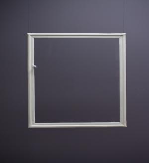 For factory-made interior removable storm windows, follow the manufacturer’s instructions for measuring the window frame