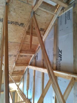 Wrong - Trusses should be inspected for damage before installation.