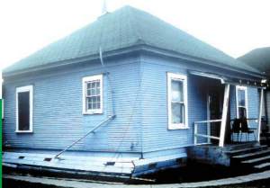 Wrong – The cripple wall beneath this house failed in an earthquake 