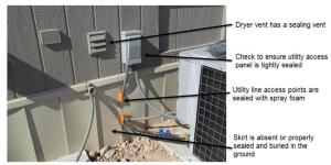 Wrong – Check and seal all rodent entry points, electrical, plumbing, and vents; hardware cloth is better than foam, which rodents can chew through