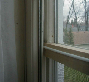 Window sash modification