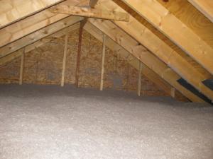 Blown Insulation For Existing Vented Attic Building