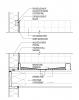 Air sealing behind shower with thin-profile sheathing