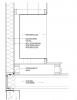 Air sealing at platform for manufactured fireplace assembly