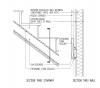 Air sealing at interior wall between conditioned space and unconditioned attic