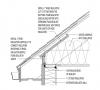 1 inch exterior insulation sheathing as attic eave baffle and vent