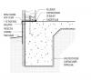 Turned down concrete slab - 1 1/2 inch rigid insulation