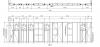 2 foot plan layout with wall elevation