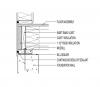 Inset band joist at mudsill - 1 1/2 inch rigid insulation