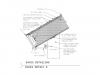 SIP roof panel detailing at the eaves with an angled fascia and soffit board