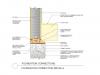 Connection of a concrete foundation wall to SIP wall panel with a sill plate and floor joist