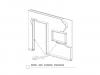 SIP panel door and wall framing