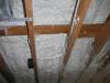 The builders sprayed the underside of the roof assembly with 6 inches of open-cell spray foam to create an unvented, R-48 insulated attic.