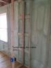 Ladder blocking where interior and exterior walls intersect uses less wood and provides more room for insulation than stacking studs in the exterior wall to nail the interior wall to.
