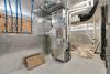 Right – This sealed combustion gas furnace has a fresh air intake with an electronically controlled damper.