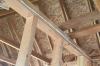 Right – A bead of sealant will form an airtight gasket between the top plate and drywall.