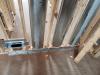 Right – All penetrations through the sill plate are caulked or foamed.